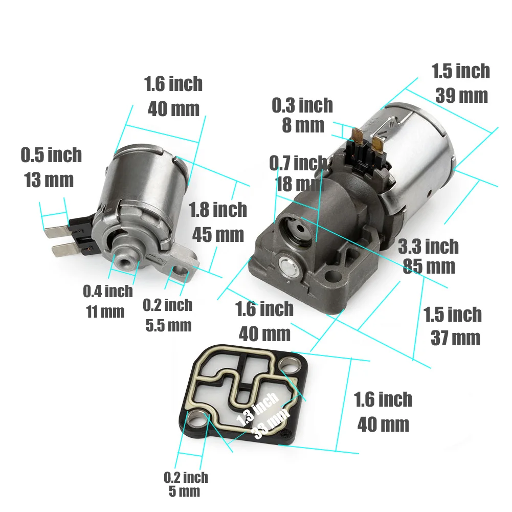 Solenoide de transmisión DL501 0B5 con junta – Audi A4 A5 A6 Q5 2008-2011 - imagen 2