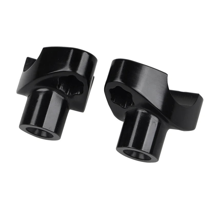Manillar negro con elevadores para Harley-Davidson Dyna Softail Sportster - imagen 3