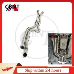 Tubo intermedio CBNT con resonador para BMW M3 M4 G80 G82 S58 3.0