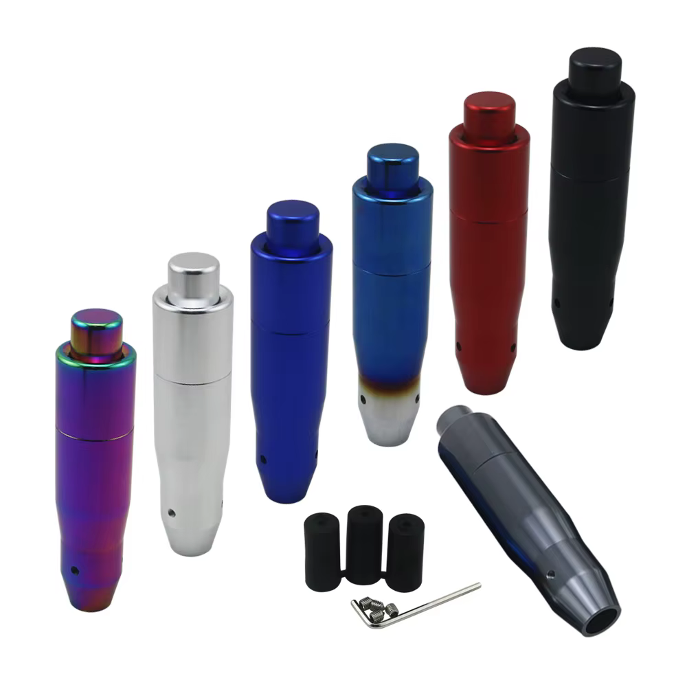 Perilla de cambios de aluminio para coche