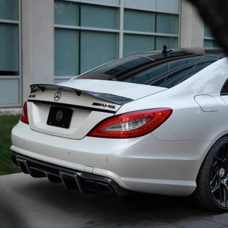 Difusor fibra carbono Mercedes CLS W218 CLS350 CLS63 AMG 2011-2016 - imagen 2