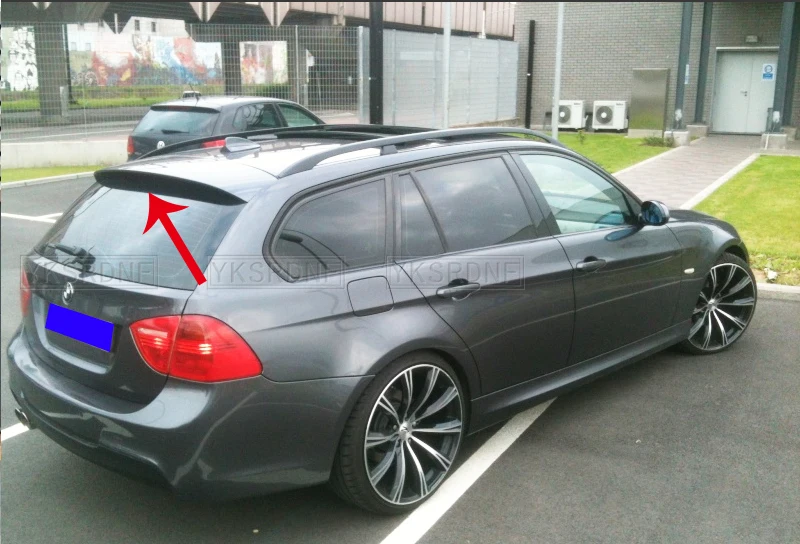 Extensión de alerón ABS para BMW Serie 3 E91 Touring M-Pack - imagen 2