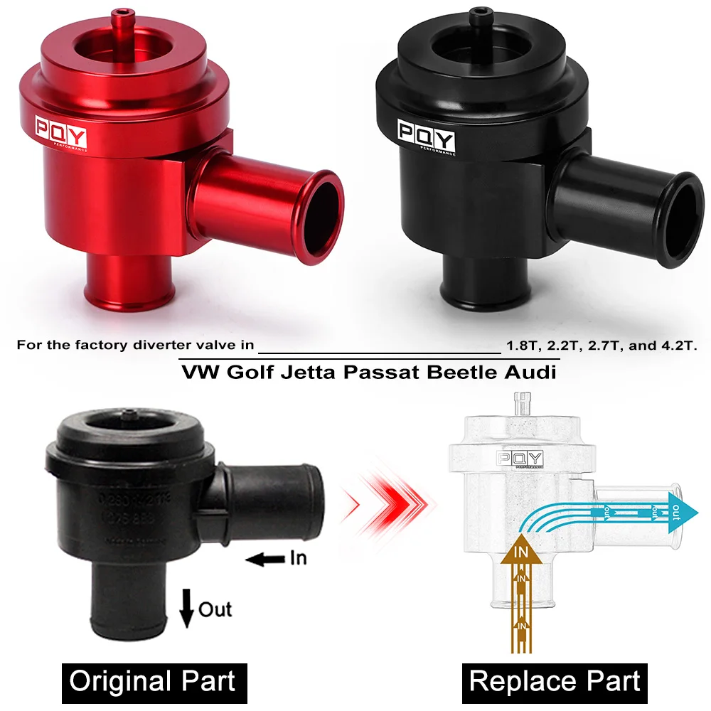 Válvula BOV aluminio para VW Golf Audi 1.8T 2.7T – Turbo - imagen 3