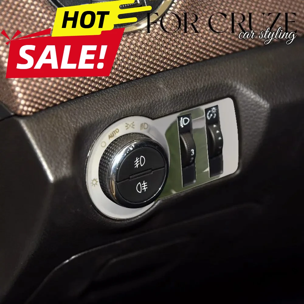 Embellecedor adhesivo del mando de luces Chevrolet Cruze y Opel Astra J - imagen 2