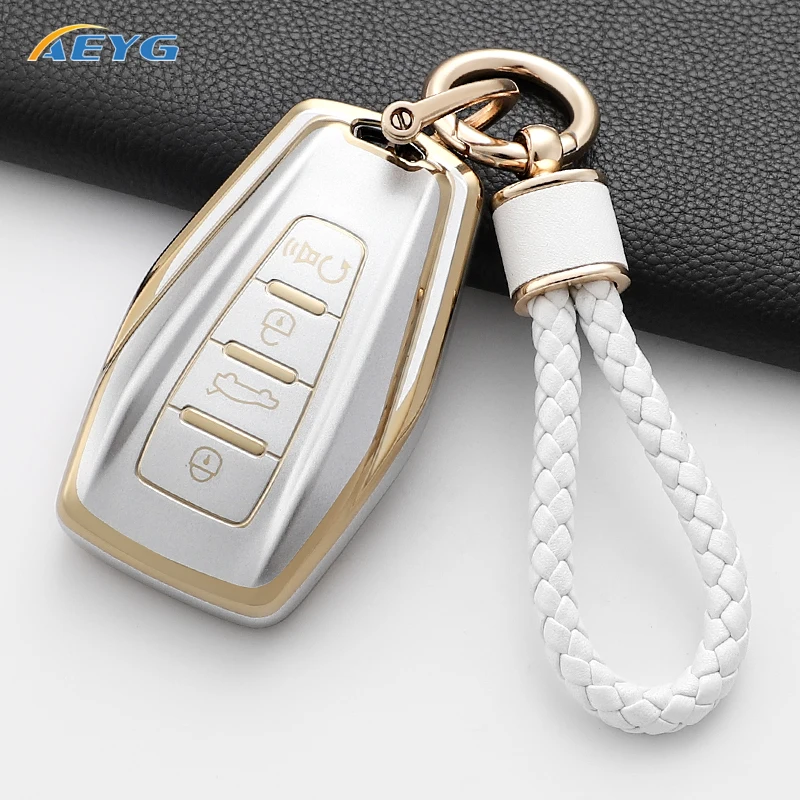 Funda de TPU para llave Geely Coolray, Atlas y Emgrand X7 - imagen 4