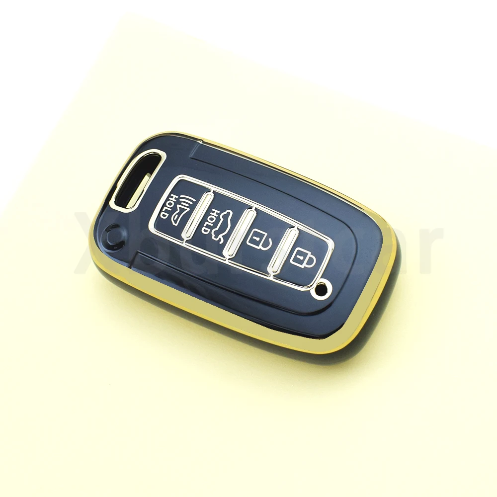 Funda llave coche TPU 3/4 botones para KIA Forte Hyundai Sonata - imagen 3