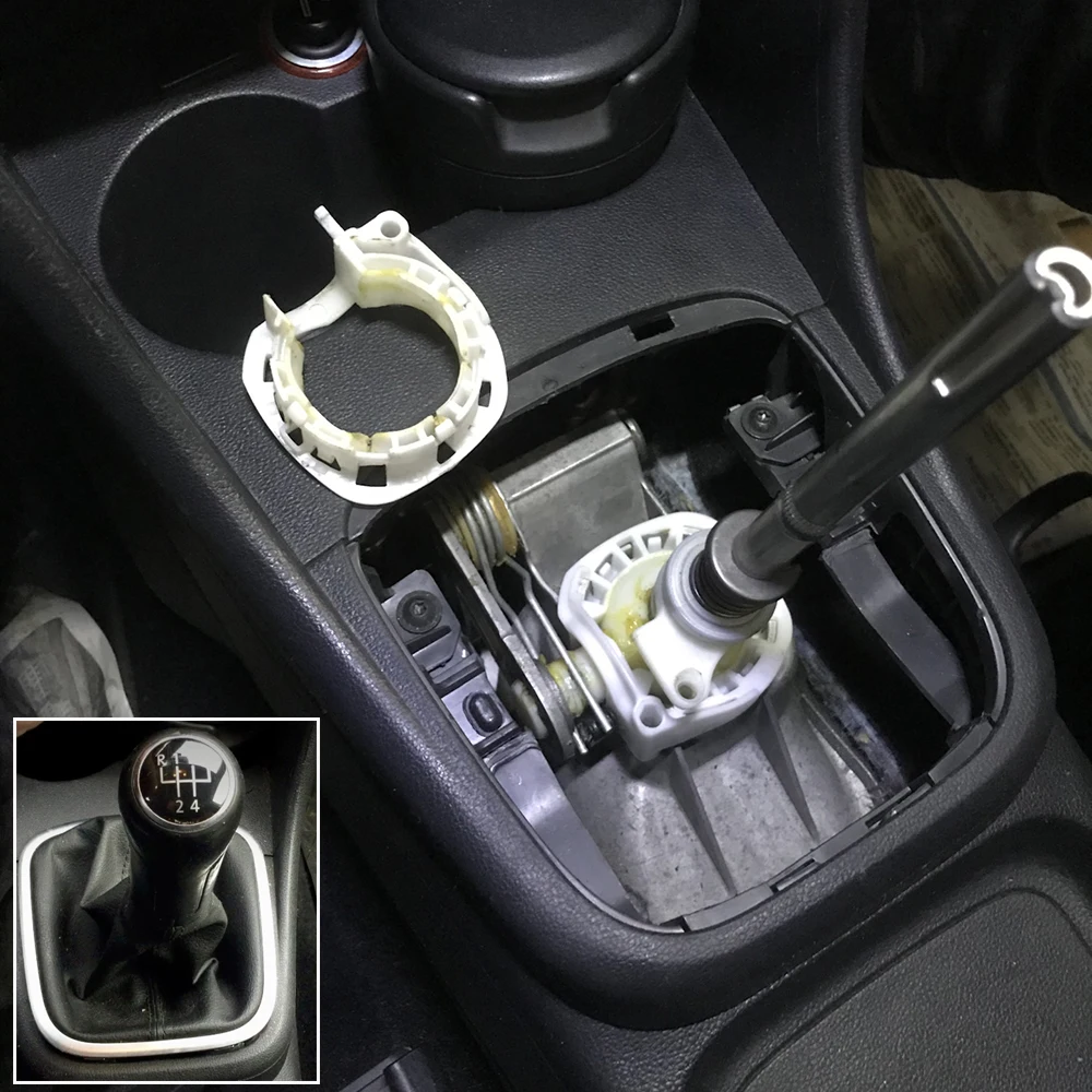 Selector palanca cambios Skoda Fabia 5J/6Y kit bujes resorte - imagen 4