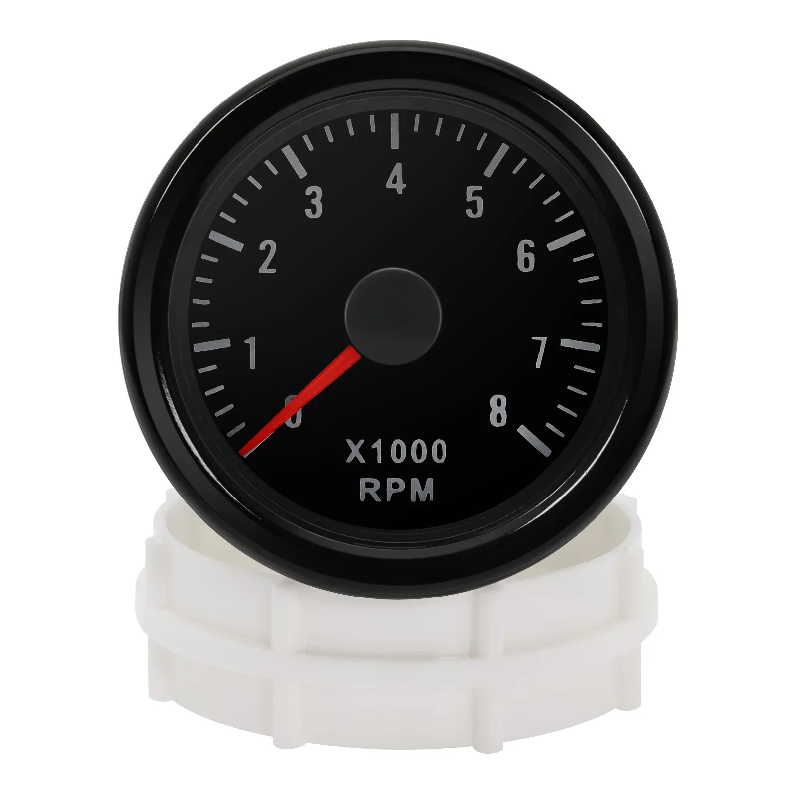 Tacómetro AD 52 mm 0-8000 rpm LED para motores de gasolina - imagen 3
