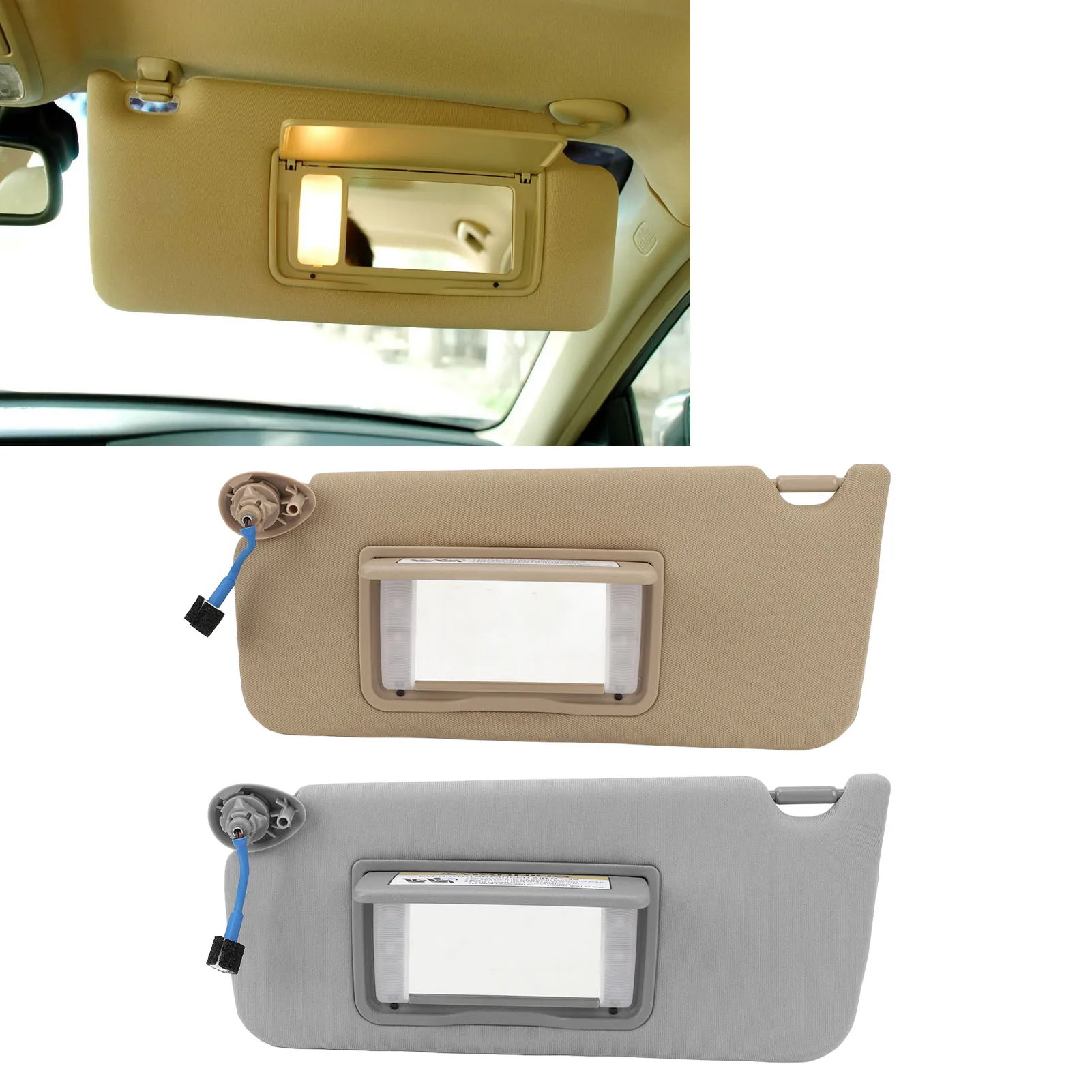 Visera solar del lado del conductor Conducción solar efectiva Elegante 83280 TA5 A51ZA para visera protectora solar de 2008 a 2012