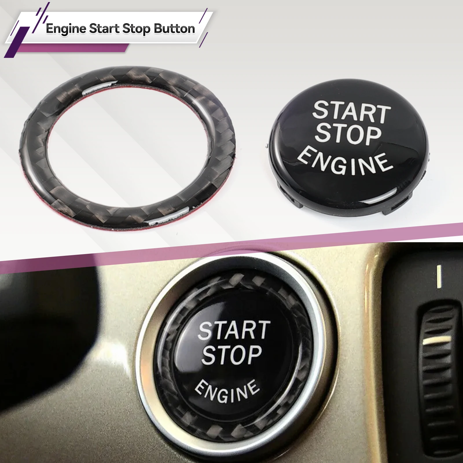 Botón arranque BMW Serie 1 3 E87 E90 E91 E92 - imagen 2
