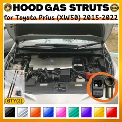Puntales de capó delanteros para Toyota Prius XW50 2015-2022