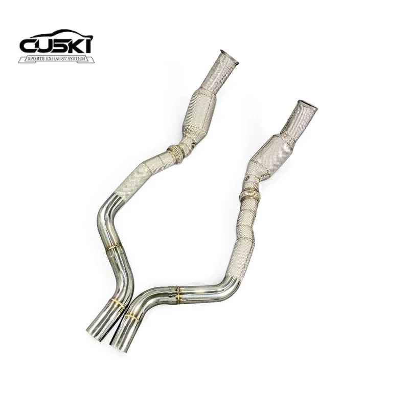 Bajante escape catalizador acero inoxidable Chrysler 300C 5.7 V8 - imagen 5