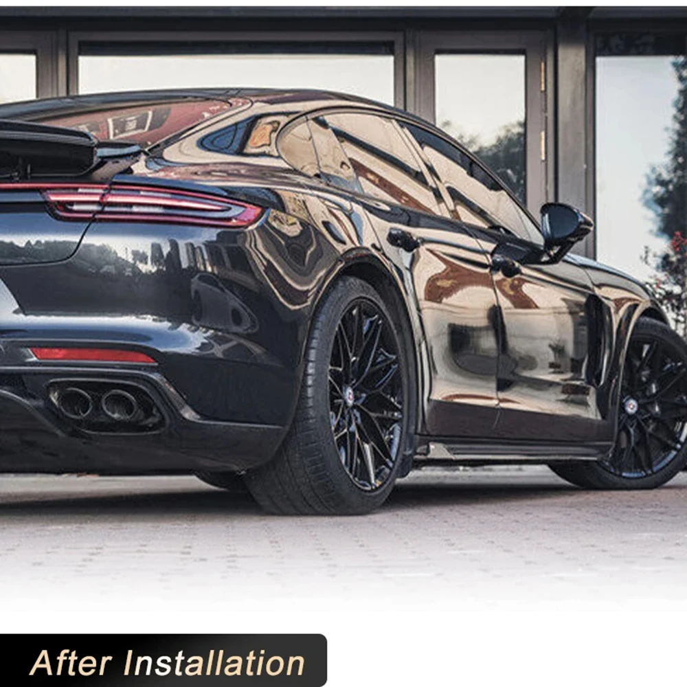 Faldones laterales de fibra de carbono para Porsche Panamera 2017-2019 - imagen 3