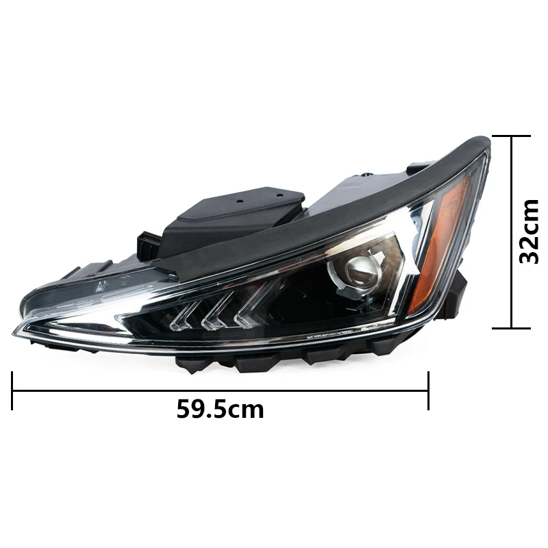 Faros delanteros halógenos con DRL Hyundai Elantra 2019-2020 - imagen 3