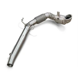 Tubo de escape catalítico BRM para VW Golf 8 GTI, Tiguan y Arteon