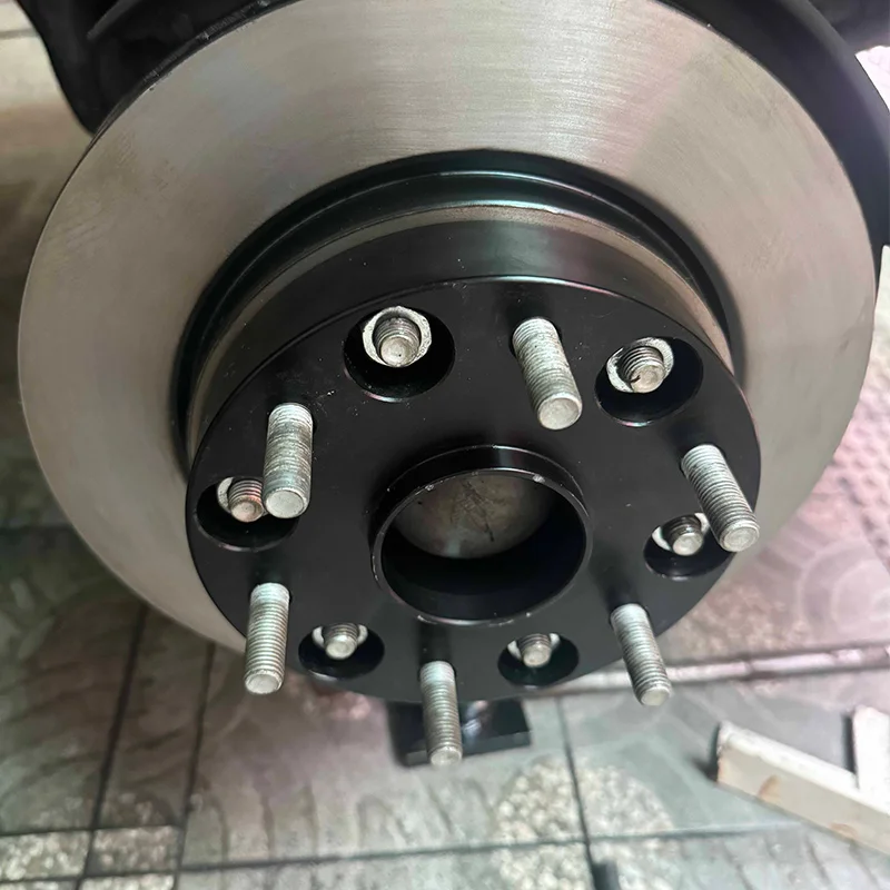 Espaciador CNC de aluminio Mitsubishi Pajero – V73 V97 - imagen 4