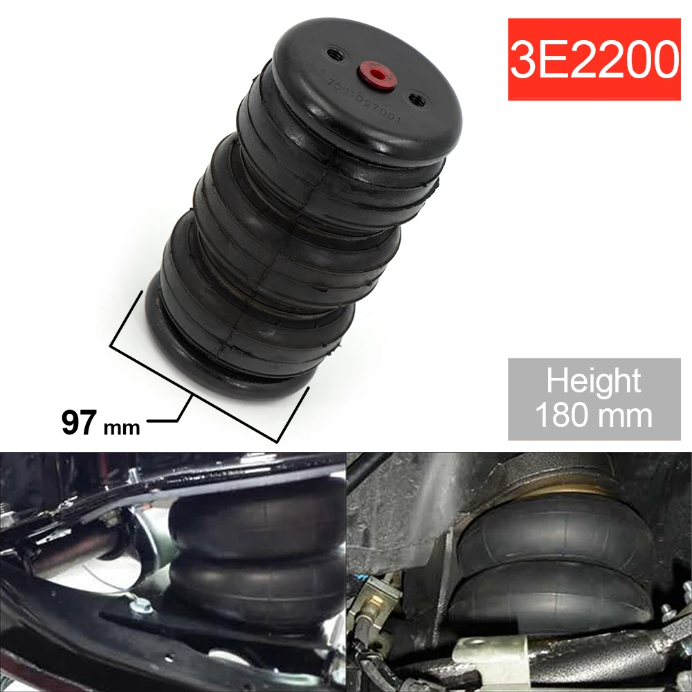 Fuelle neumático de suspensión para camión o camioneta 3E2200 - imagen 2