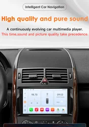 Autoradio Android 14 CarPlay para Mercedes W169 W245 W639 Sprinter