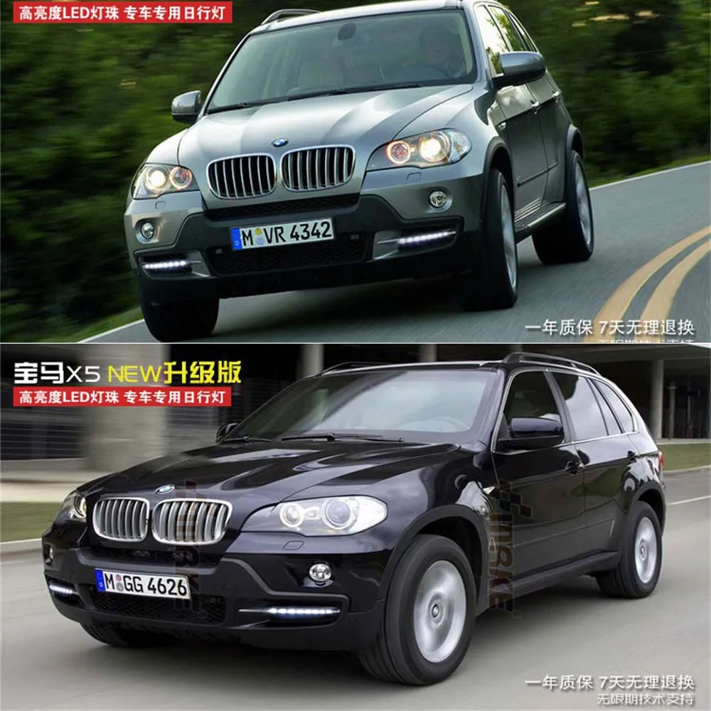 Luces diurnas LED RGB con antiniebla para BMW X5 E70 (2007-2012) - imagen 3