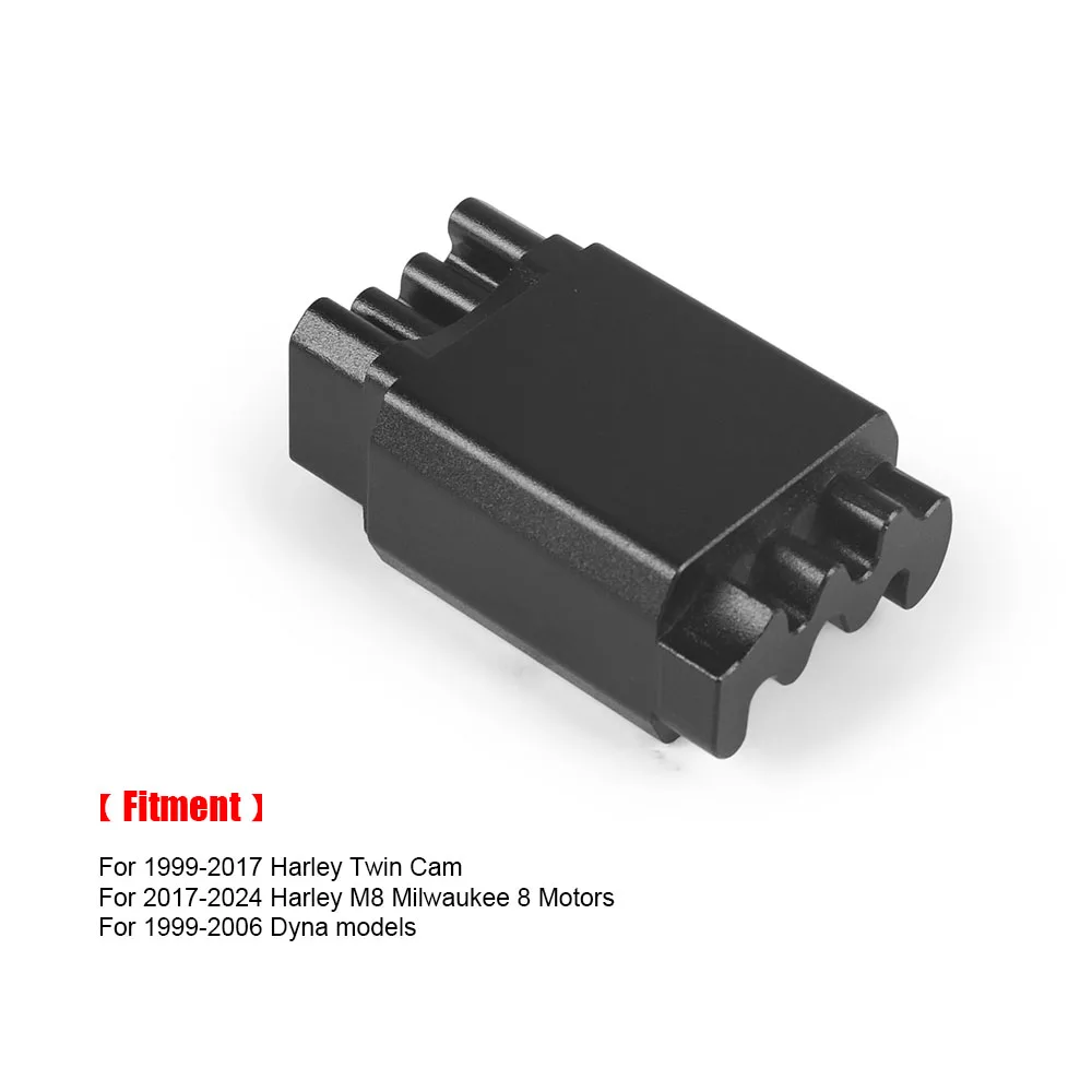 Herramienta de bloqueo de leva de doble cabeza para Harley Twin Cam 1999-2017 para M8 Milwaukee 8 motores 2017-2024 para modelos Dyna 1999-2006 - imagen 3