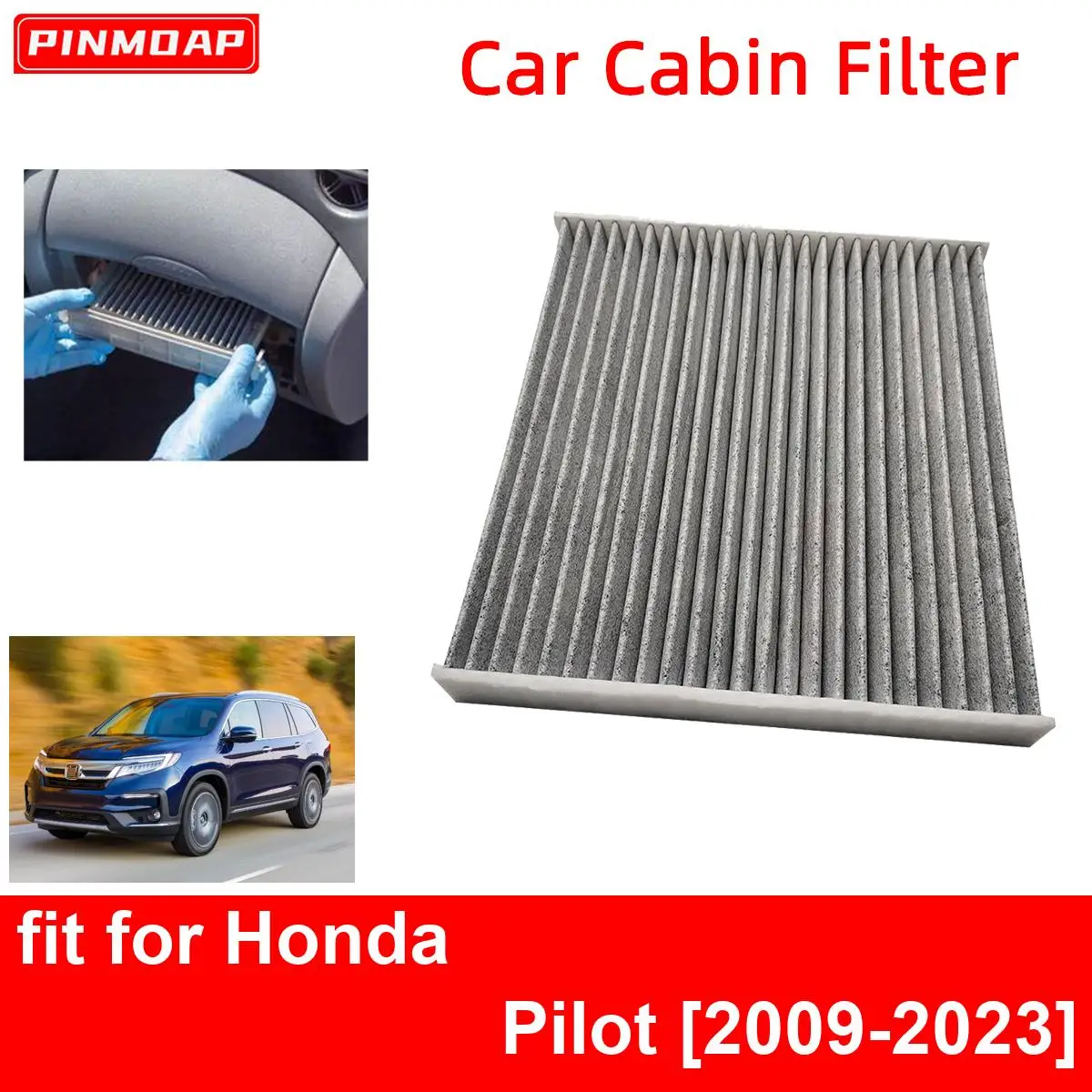 Filtro de habitáculo de carbón activo para Honda Pilot 2009-2023