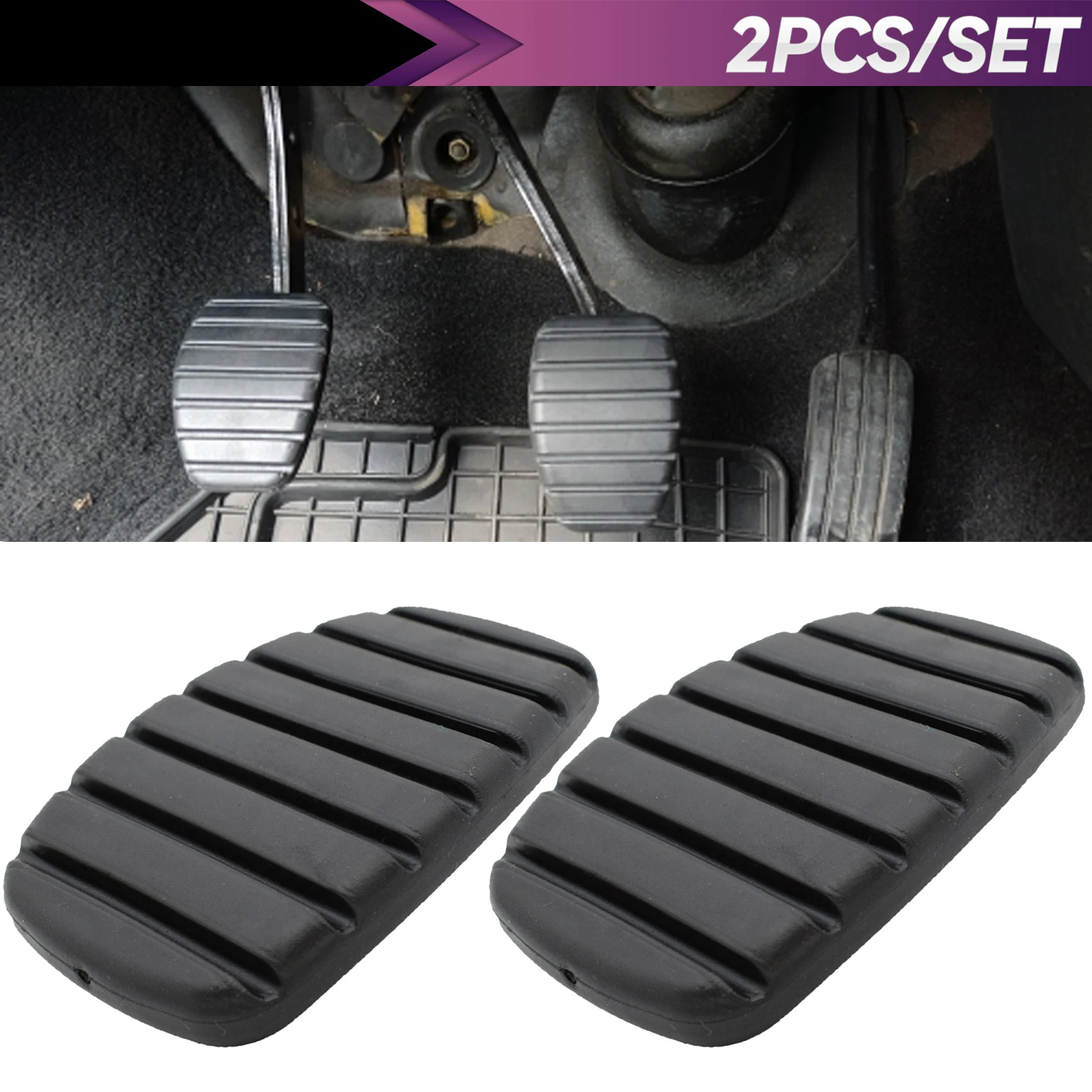Cubierta de goma para pedal de freno y embrague – Renault Clio, Megane