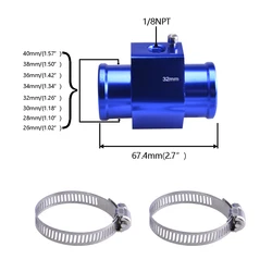 Adaptador manguera radiador con sensor temperatura refrigerante y junta