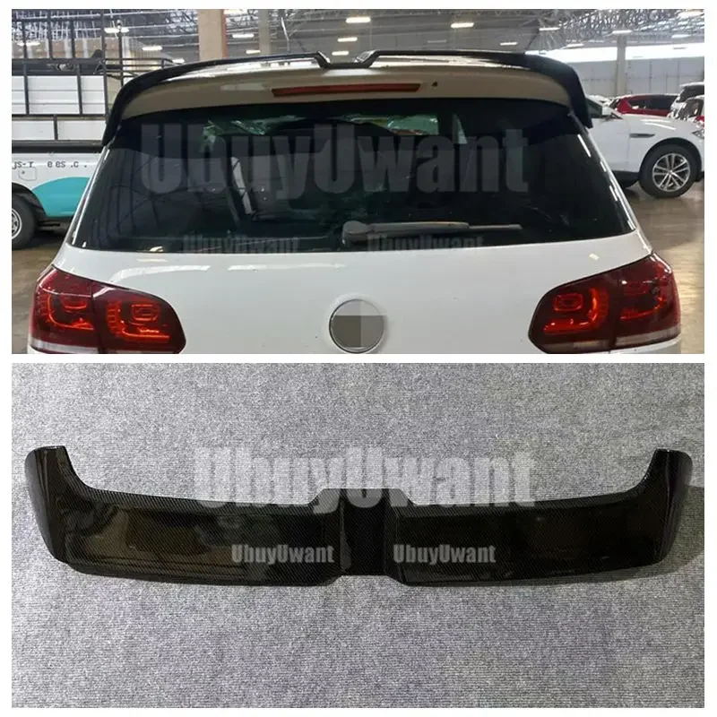 Alerón trasero techo Volkswagen Golf 6 MK6 2008-2012 (no GTI) - imagen 2