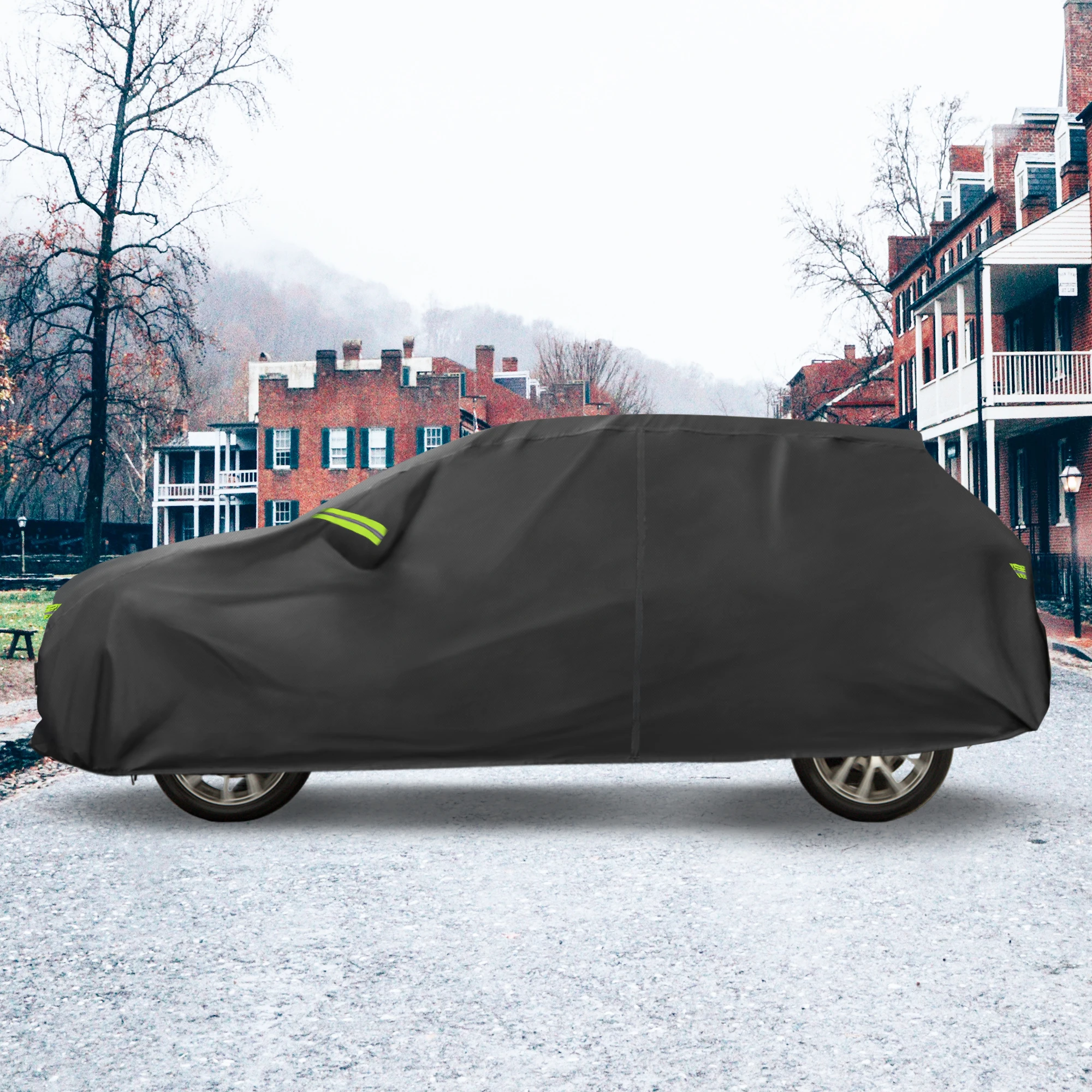 X Autohaux Funda impermeable para Fiat 500X 2015-2023 - imagen 4