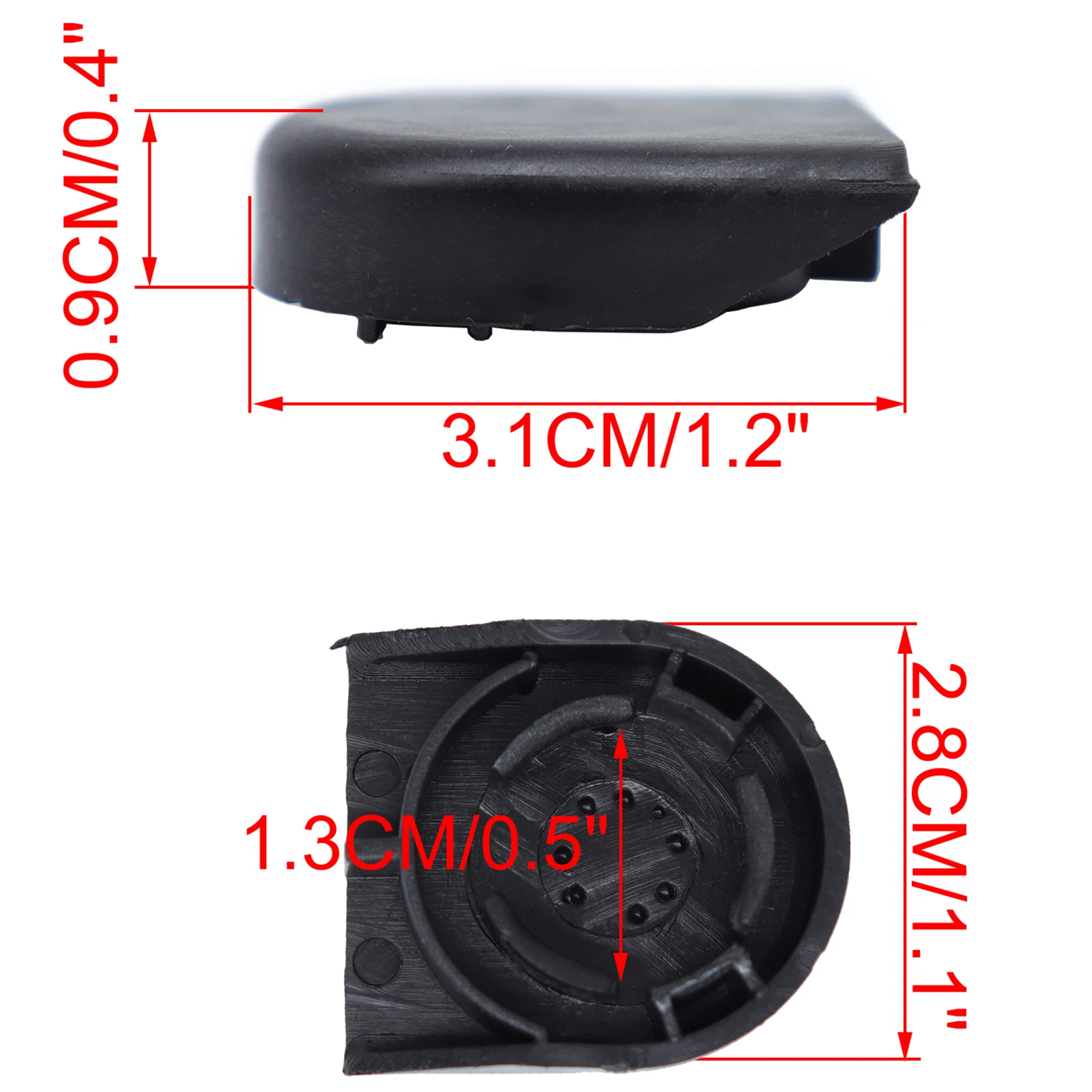 Tapa de tuerca del brazo limpiaparabrisas para Toyota Prius XW20 XW30 XW50 - imagen 3