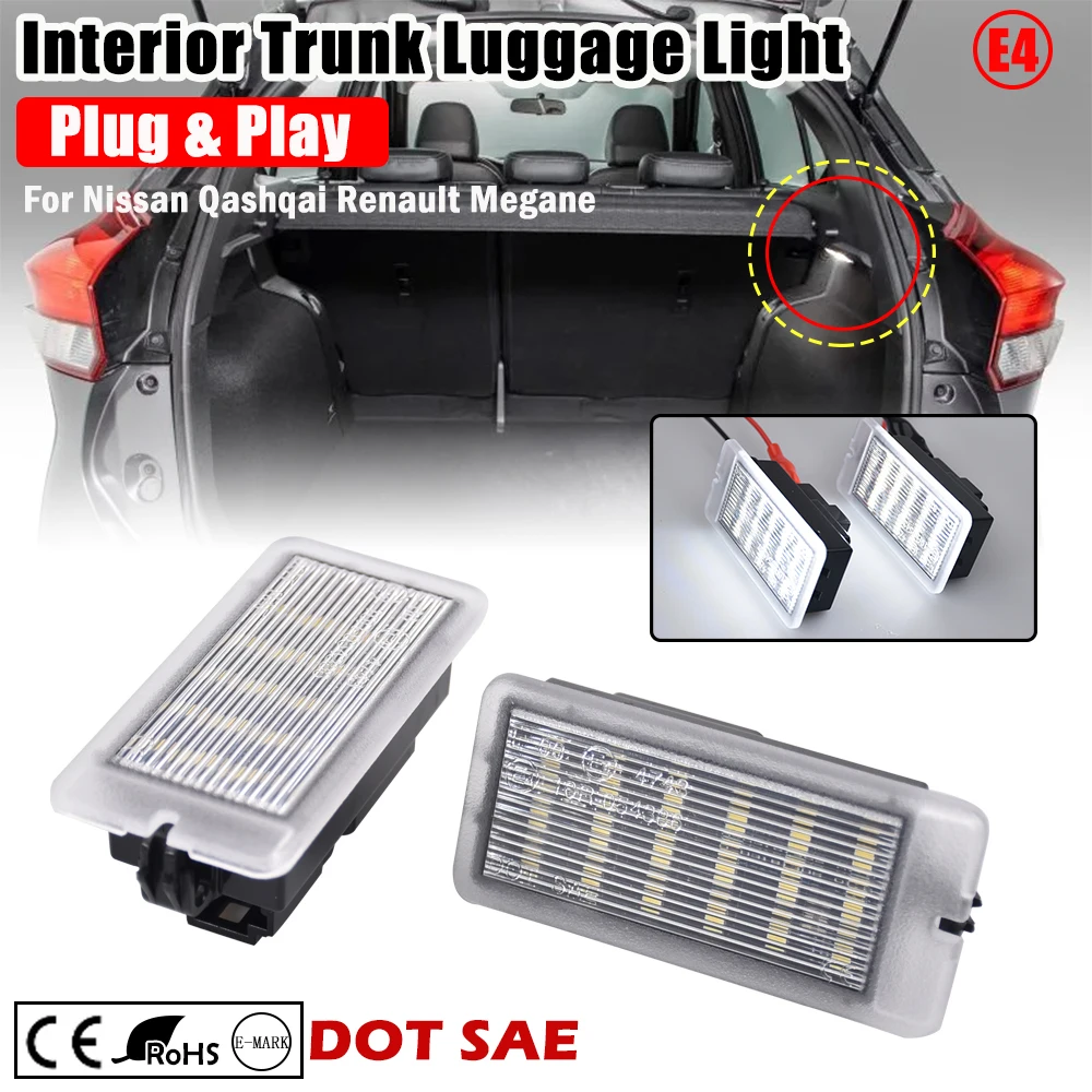 Bombilla LED maletero para Renault Dacia Duster Sandero Logan - imagen 3