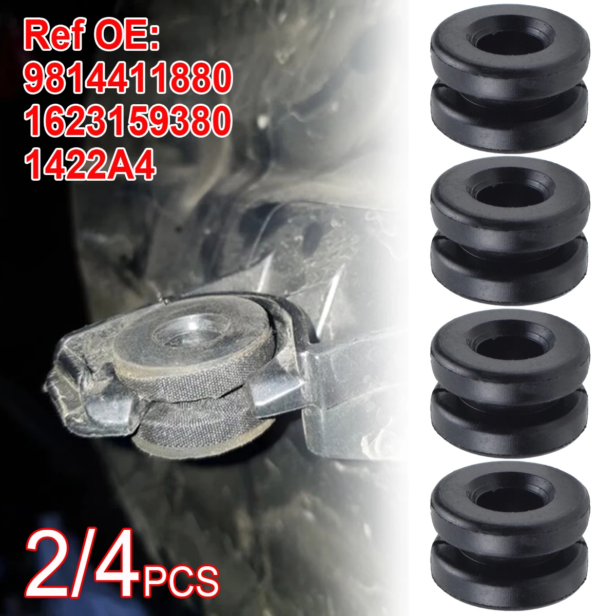 Caja filtro de aire 1623159380 para Peugeot 208 308 508 2008 3008 5008 Rifter Expert - imagen 2