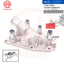 Carcasa termostato Nissan 11060-1KA0A para Qashqai, Juke y Sentra