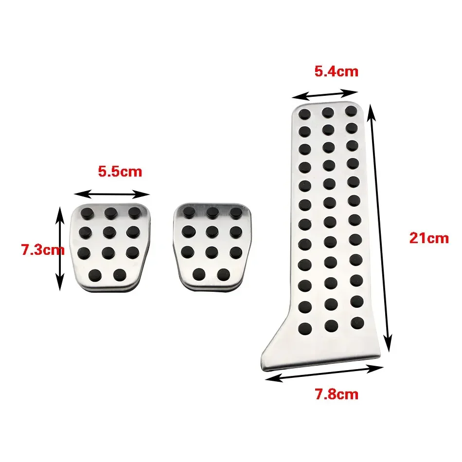 Pedal de freno y reposapiés para Mazda 2-3-6 CX-5 CX-3 – accesorios - imagen 3