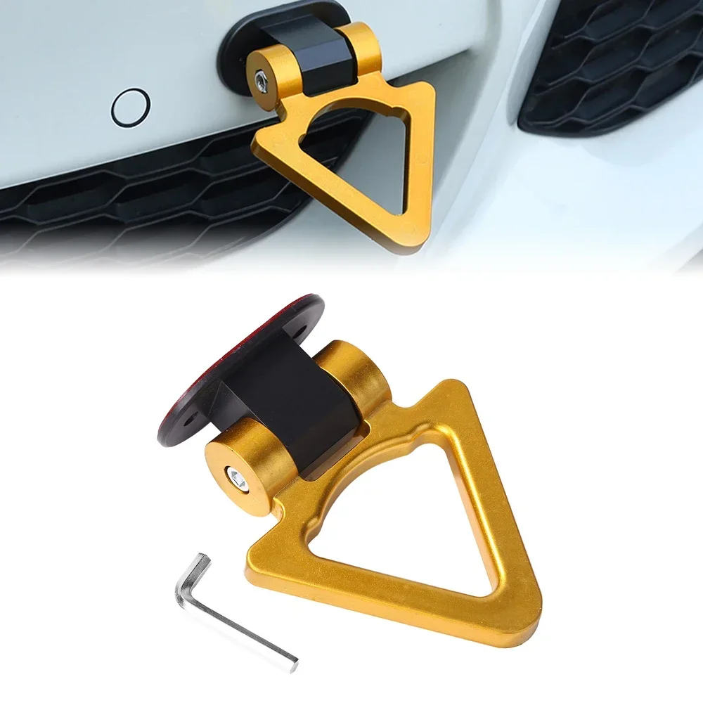 Gancho remolque universal para coche con anillo decorativo ABS - imagen 5