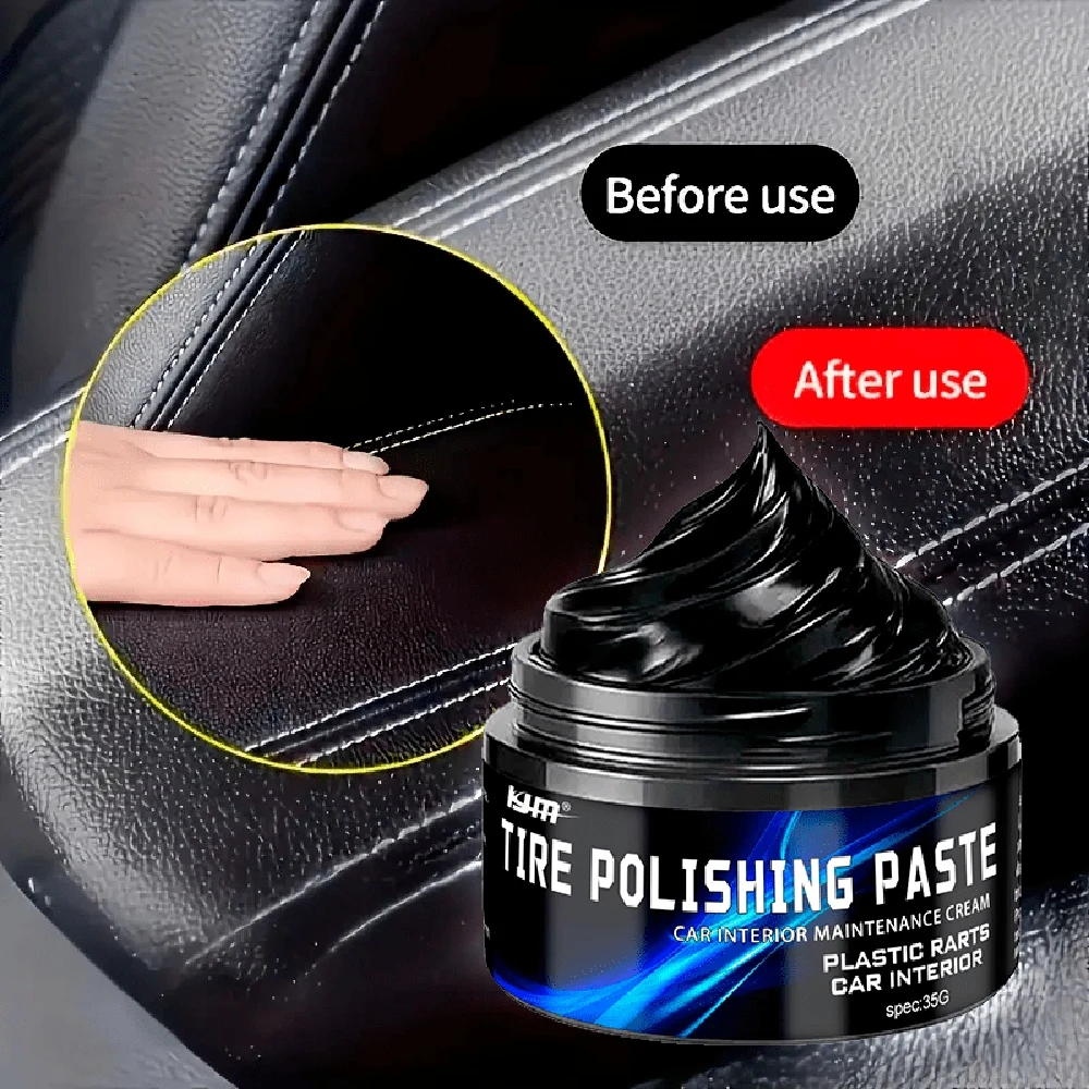 Pasta reparadora de cuero y plástico negro para interior coche - imagen 2