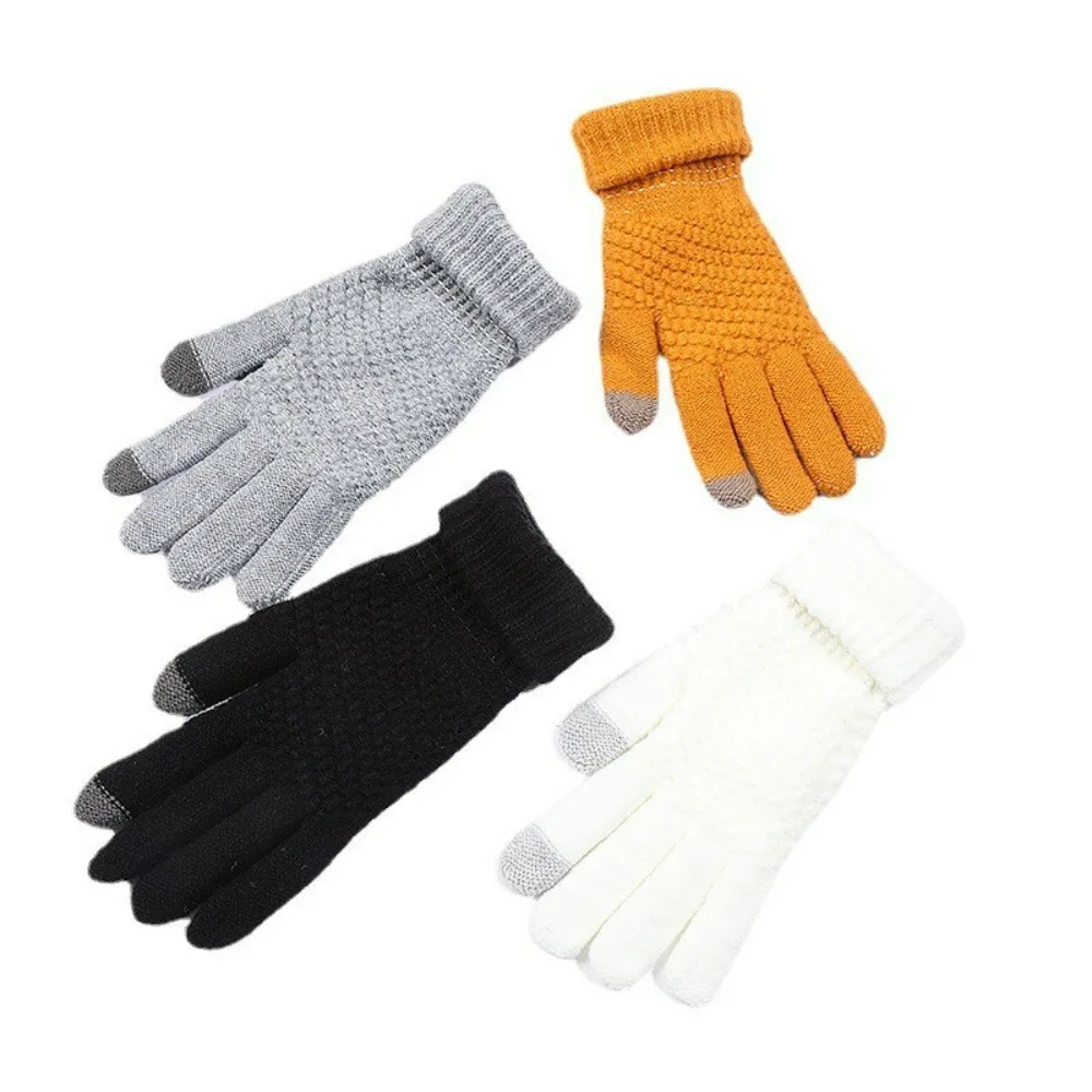 Kit guantes invierno conductor táctil mujer - fríos - punto suave - exteriores - imagen 5