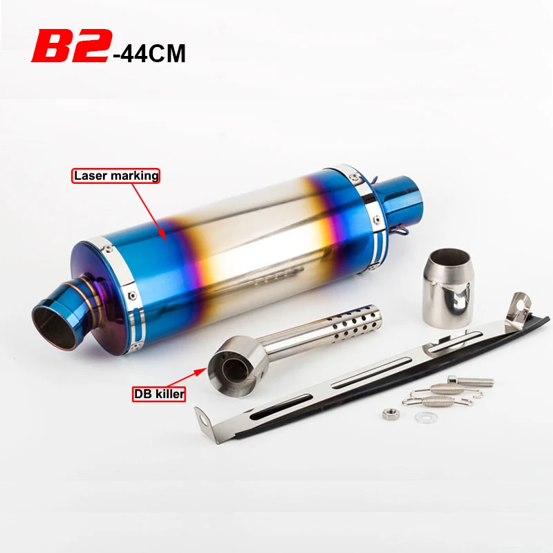 Silenciador de escape universal para PCX125 NMAX155 Z900 TMAX530 - imagen 5
