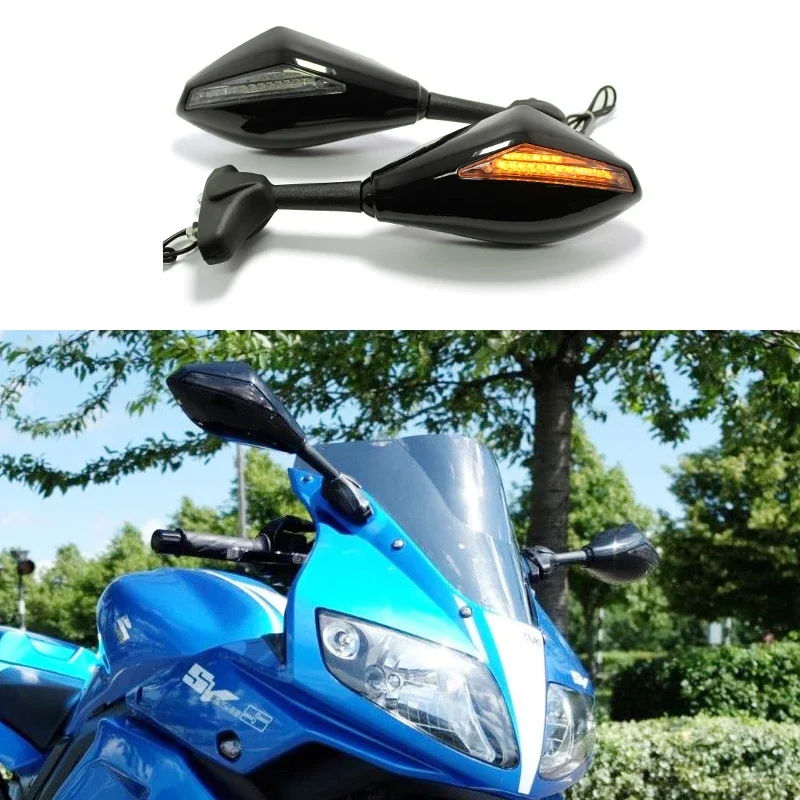 Retrovisores LED con intermitentes para Yamaha YZF-R1 y YZF-R6