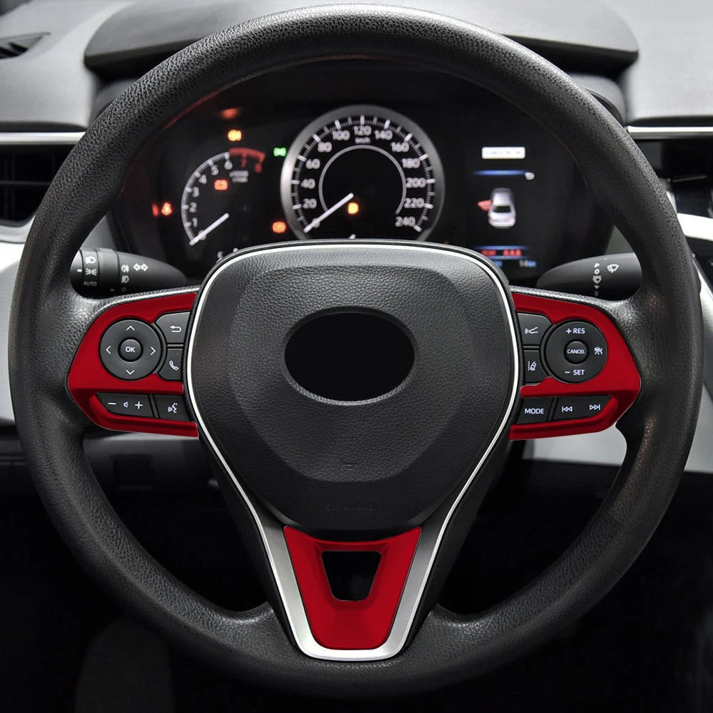 Embellecedor botones volante Toyota RAV4/Corolla/Avalon 2019-2020 - imagen 2