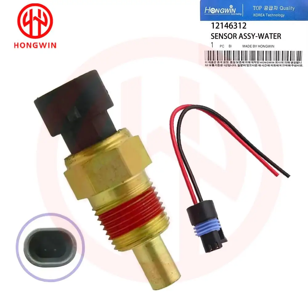 Sensor de temperatura del refrigerante 12146312 para GM