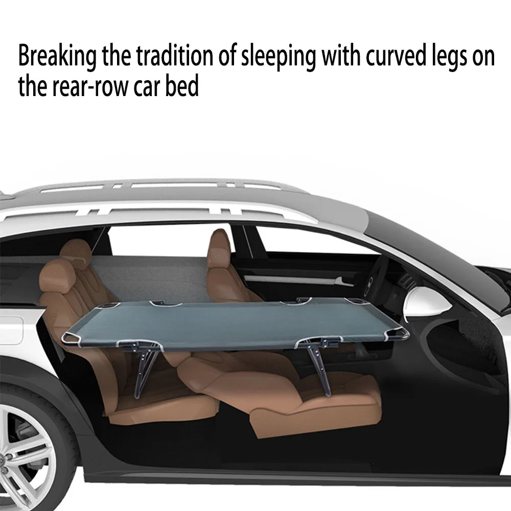 Cama plegable portátil para coche, ideal para viajar y acampar - imagen 4
