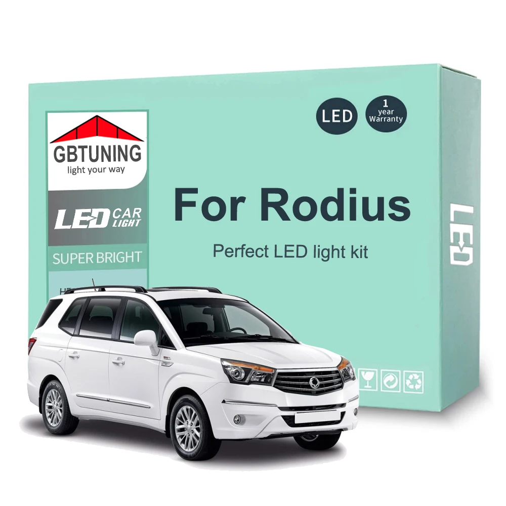 Kit bombillas LED interior CANBUS – SsangYong Rodius 2005-2022