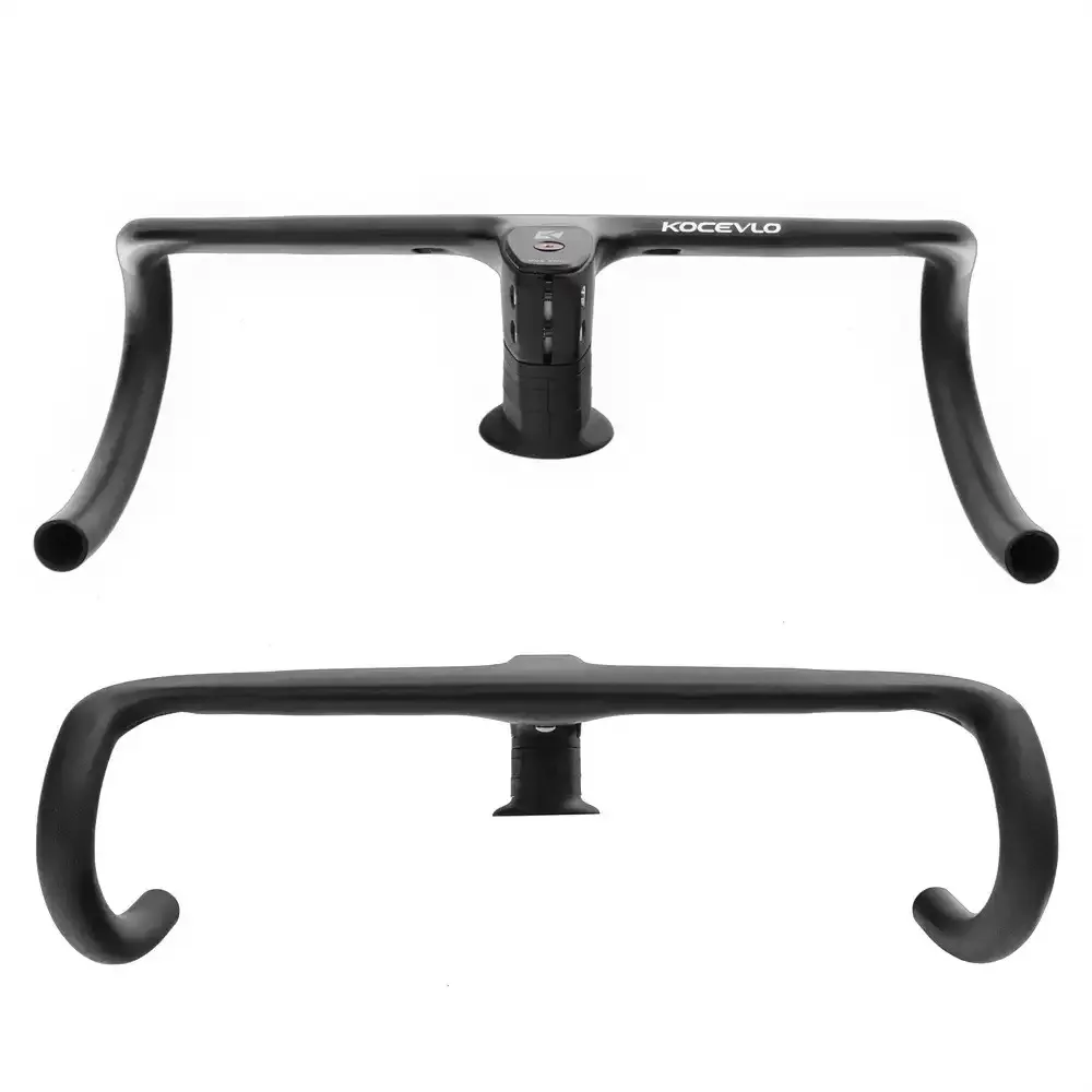 Manillar carbono integrado ergonómico ligero para bici montaña - imagen 4