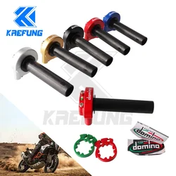 Empuñadura moto desmontable 22mm con bloqueo universal