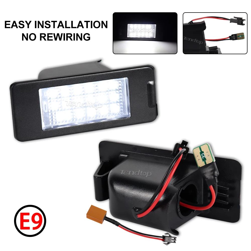 Luz LED matrícula Chevrolet/GMC: Malibu, Equinox, Tahoe y Yukon XL