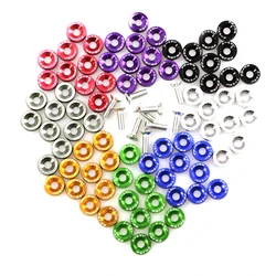 Kit de tornillos hexagonales y arandelas guardabarros aluminio JDM