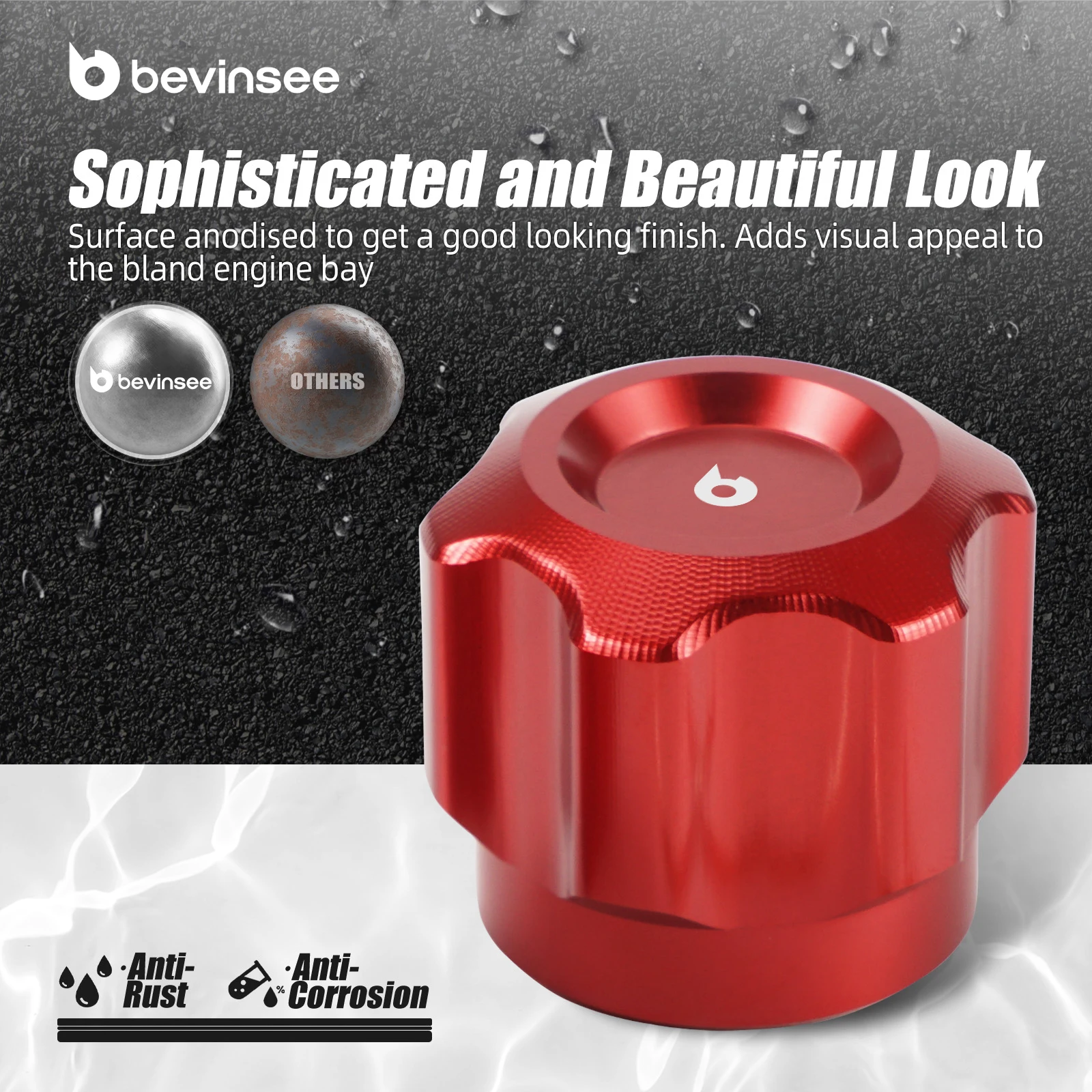 BEVINSEE tapa línea A/C para BMW E46/E90/E91/E92/E93 y MINI R56/R53 - imagen 2