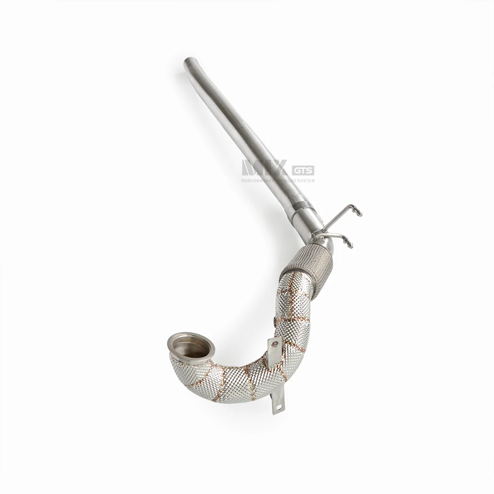 Tubo de escape inoxidable ALOSI de rendimiento – VW Golf 7R 2.0 TSI - imagen 4