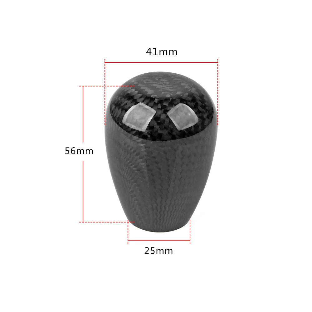 Cabezal de cambio manual de fibra de carbono con patrón forjado - imagen 2